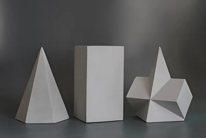 Набор гипсовых геометрических тел (15 штук) - fgospostavki.ru - Рязань