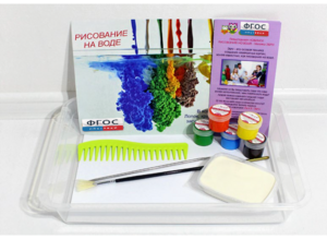 Набор для рисования Эбру "Отличник" - fgospostavki.ru - Рязань