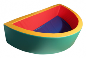 Бассейн с шариками полукруглый (без рисунка) - fgospostavki.ru - Рязань