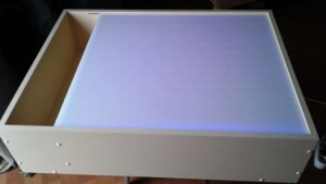 Планшет для рисования песком с белой подсветкой (80х60 см) - fgospostavki.ru - Рязань