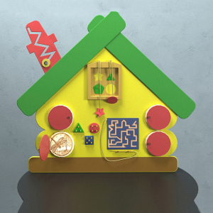 Бизиборд «Волшебный теремок» - fgospostavki.ru - Рязань