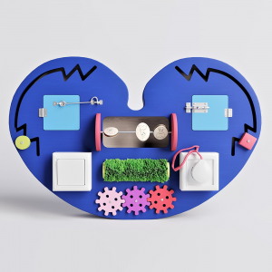 Бизиборд «Большое синее сердце» - fgospostavki.ru - Рязань