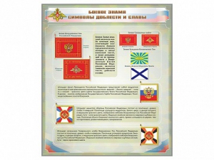 Стенд "Боевое знамя. Символы доблести и славы" - fgospostavki.ru - Рязань