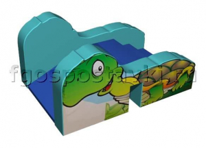 Горка "Черепаха" для сухого бассейна - fgospostavki.ru - Рязань