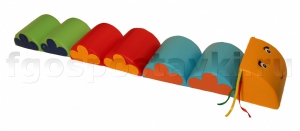 Игровой модуль-трансформер "Червяк" - fgospostavki.ru - Рязань