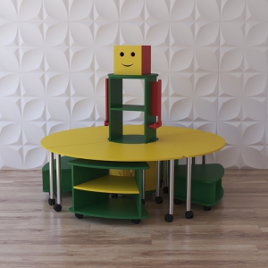 Модульный стеллаж "Весёлый робот" - fgospostavki.ru - Рязань