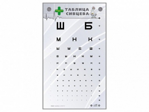 Интерактивный стенд "Таблица Сивцева" - fgospostavki.ru - Рязань