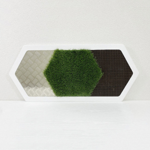 Декоративная тактильная панель 3в1 - «Сталь, Трава, Колючки» - fgospostavki.ru - Рязань