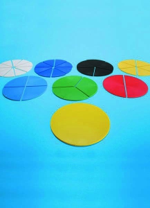 Набор пластин для представления дробей в виде кругов - fgospostavki.ru - Рязань