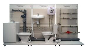 Учебный трехмодульный стенд «Слесарь - сантехник» - fgospostavki.ru - Рязань