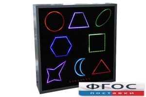 Интерактивная панель «Цветные фигуры 8» (вариант 3) - fgospostavki.ru - Рязань