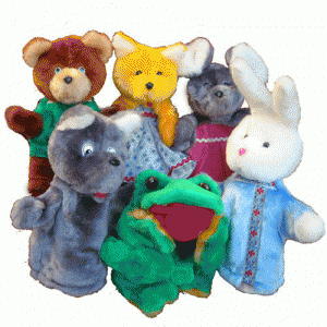 Набор перчаточных кукол "Теремок" - fgospostavki.ru - Рязань