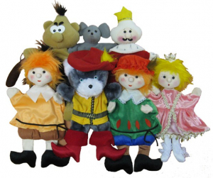 Набор перчаточных кукол "Кот в сапогах" - fgospostavki.ru - Рязань