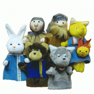 Набор перчаточных кукол "Колобок" - fgospostavki.ru - Рязань