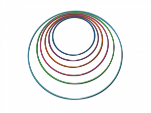 Обруч гимнастический стальной окрашенный утяжеленный (900 миллиметров, 1050 грамм) - fgospostavki.ru - Рязань