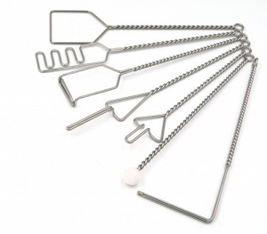 Постановочные зонды на витых ручках с колечком (шариковый зонд на витой ручке). Комплект из 7 зондов - fgospostavki.ru - Рязань