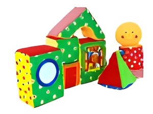 Развивающая игрушка для детей с нарушением зрения "Конструктор Колобок" - fgospostavki.ru - Рязань