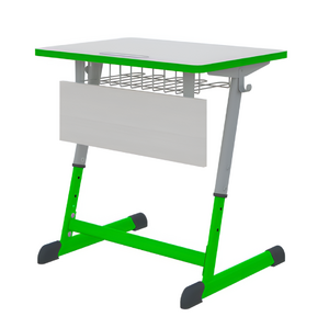 Парта NOMAD одноместная регулируемая по высоте с антивандальной кромкой - fgospostavki.ru - Рязань