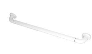 Поручень прямой с антибактериальным покрытием (белый) - fgospostavki.ru - Рязань