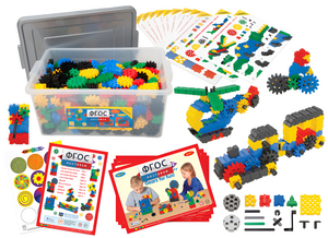 Конструктор STEM "Шестеренки" 800 деталей - fgospostavki.ru - Рязань