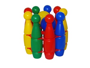 Кегли (9 штук, 2 мяча) - fgospostavki.ru - Рязань