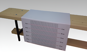 Линейка складная для измерения уровня гибкости на гимнастическую скамейку - fgospostavki.ru - Рязань