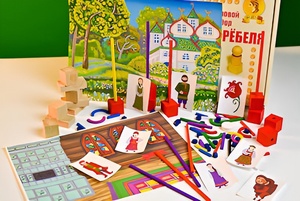 Игровой набор Фребеля "Аленький цветочек" (серия "Сказочный мир". Выпуск 2) - fgospostavki.ru - Рязань