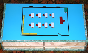 Магнитный набор для реабилитации "Ориентир" (для слепых и слабовидящих детей) - fgospostavki.ru - Рязань