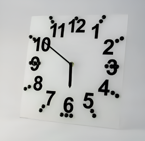 Часы тактильные настольные с крупными цифрами - fgospostavki.ru - Рязань