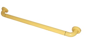 Поручень прямой с антибактериальным покрытием (желтый) - fgospostavki.ru - Рязань