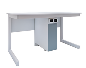 Стол ученический для кабинета физики/биологии двухместный - fgospostavki.ru - Рязань