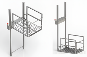 Универсальная вертикальная подъемная платформа для инвалидов - fgospostavki.ru - Рязань