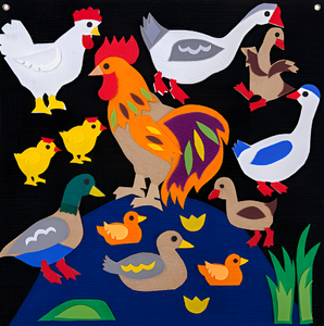 Пособие для слабовидящих детей «Домашние птицы» - fgospostavki.ru - Рязань