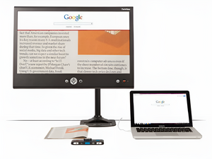 Видеоувеличитель ClearView C Flex с монитором Twinview 24” - fgospostavki.ru - Рязань