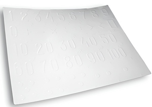 Пособие для слабовидящих детей - Сигнальные карточки по математике - fgospostavki.ru - Рязань