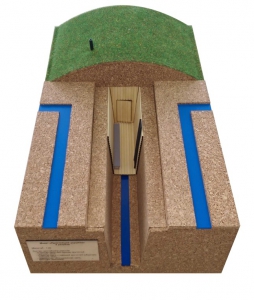 Макет «Простейшее укрытие (Перекрытая щель)» - fgospostavki.ru - Рязань