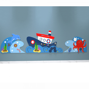 Комплект бизибордов «Морское путешествие» 3 в 1 - fgospostavki.ru - Рязань