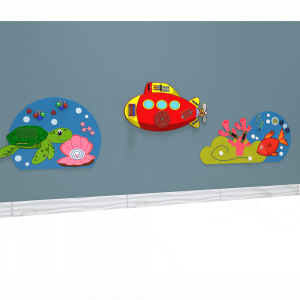 Комплект бизибордов «Подводный мир» 3 в 1 - fgospostavki.ru - Рязань