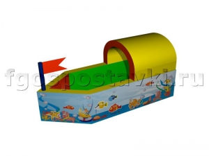 Сухой бассейн "Кораблик" с шелкографией - fgospostavki.ru - Рязань