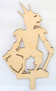 Персонаж для теневого театра "Кощей Бессмертный" - fgospostavki.ru - Рязань