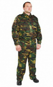 Костюм взрослый зеленый КМФ - fgospostavki.ru - Рязань