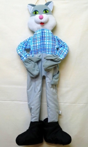 Ростовая кукла "Кот серый" - fgospostavki.ru - Рязань