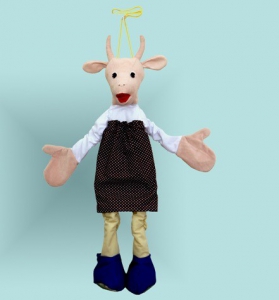 Ростовая кукла "Коза" - fgospostavki.ru - Рязань
