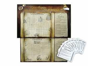 Дидактическое магнитно-маркерное панно "Кроссворды по истории" - fgospostavki.ru - Рязань