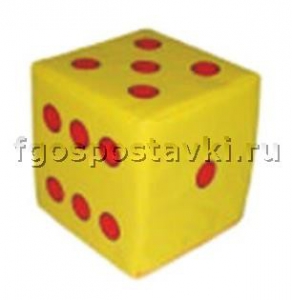 Кубик "Бросайка" с точками - fgospostavki.ru - Рязань