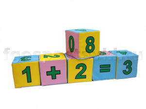 Кубики с цифрами комплект - fgospostavki.ru - Рязань