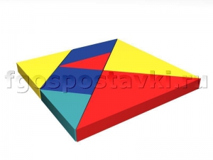 Детский мат "Квадрат-головоломка" - fgospostavki.ru - Рязань