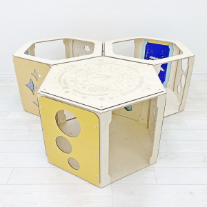 Модульные игровые домики «Сотикум» (3 модуля) - fgospostavki.ru - Рязань