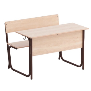 Парта (Место учебное) на круглой трубе - fgospostavki.ru - Рязань