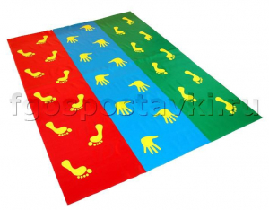 Коврик координационный "Мы идем-3" (2х слойная кожа) - fgospostavki.ru - Рязань